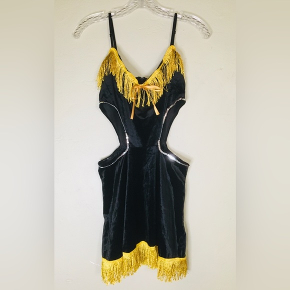 β¨Amazing Tattoo Lady | California Costumes π€β¨dress w/custom feather headpiece - Picture 3 of 15